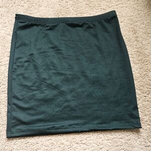 Soly Hux Medium Dark Green Mini Skirt